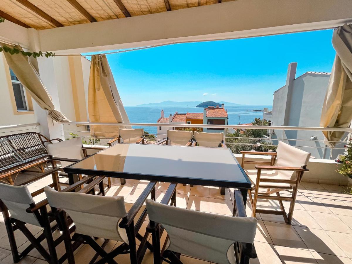 Athina Villa - Premier Sea PalaiónTsiflíkion Buitenkant foto